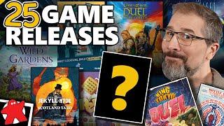 25+ New Board Game Releases & Restocks - Board Game Buyer's Guide!