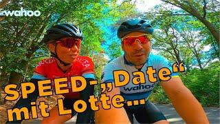 Speed-"Date" mit Lotte. Sie hängt dich ab, wenn sie will.