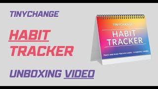 TinyChange Habit Tracker: unboxing video