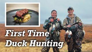 My first time duck hunting in California | duck limits | hunt and cook