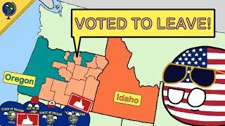 Will HALF of Oregon leave and join Idaho? (Greater Idaho explained)