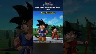 Little Goku's everywhere! Special Team Interaction!