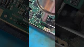 Power button connector repair OM Mobile #shortvideo