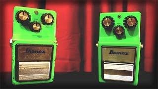 Ibanez Tube Screamer Shootout: Vintage '83 Ibanez TS9 (MIJ) vs Ibanez TS9 Reissue