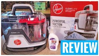 REVIEW Hoover CleanSlate Plus Carpet & Upholstery Spot Cleaner FH14010 UNBOXING