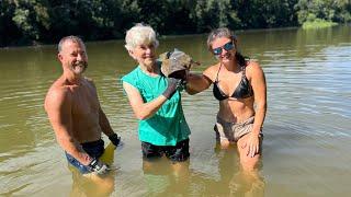 Birthday Shenanigans: Catfish Noodling, Paddle Board Bow Fishing, and Some Dern Good Food!