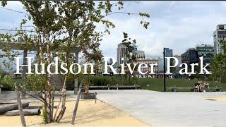 4K | Walking Through Hudson River Park: Stunning NYC Waterfront Views