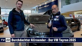 MOTOR TV22: Der neue VW Tayron ist da! SUV-Allrounder mit bis zu sieben Sitzplätzen