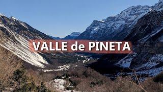 RUTA por el VALLE de PINETA con NIEVE | PN de ORDESA y MONTE PERDIDO | PIRINEOS