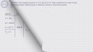 Физика 10 класс. Газовые законы.  Решение задач