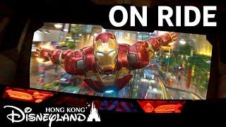 [4K POV] Iron Man Experience - On Ride - Hong Kong Disneyland