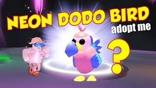 Adopt Me NEON Dodo AND EVERY TRICK - Adopt Me Fossil Egg Update