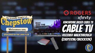 Cable TV Reviews: Rogers Xfinity TV (Cargill/Chepstow) Cable TV Receiver Walkthrough