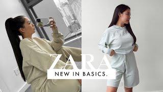 ZARA BASICS Try on Haul | PETITE FRIENDLY? | New in Aug 2021