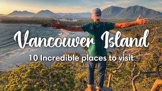 VANCOUVER ISLAND, BC, CANADA | 10 INCREDIBLE places to visit on Vancouver Island