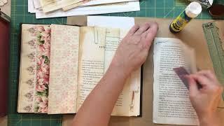 Covering Book Pages | Pt 3 Altered Book 2023