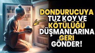 Dondurucuya TUZ koy ve TÜM Kötülük, Büyü ve Nazar Geri Dönecek | Budist Öğretileri