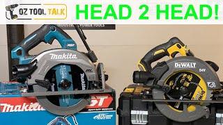 Head to Head - Circular Saws! Makita XGT 40V vs Dewalt 54V Flexvolt Gen 2