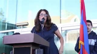 Maro Yacoubian @ AGBU MHS protest rally 10/28/19 (PT 1)