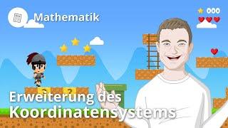 Erweiterung des Koordinatensystems – Mathe | Duden Learnattack