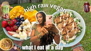 HIGH RAW VEGAN what I eat in a day | kale caesar salad, pumpkin spice oatmeal, pumpkin curry