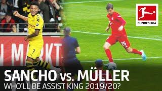 Jadon Sancho vs. Thomas Müller – Who'll be the Assist King 2019/20?