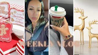 Vlog | Christmas Decor Shopping | Decorating for Christmas | Invisalign Update, mammogram +more