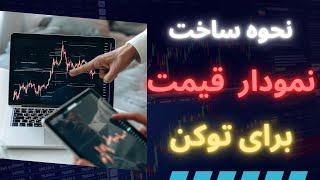 نحوه ساخت نمودار قیمتی(چارت)برای توکن | رایگان و کاربردی