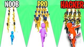 Gameplay Walkthrough 8 | NOOB vs PRO vs HACKER in SLAP AND RUN GAME