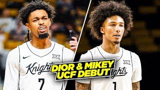 Mikey Williams & Dior Johnson UCF Debut!