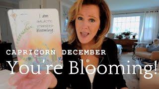 CAPRICORN : Get Fired UP! You're Blooming! | December 2024 Zodiac Tarot Reading