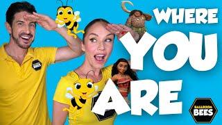 WHERE YOU ARE Moana | High Energy Dance Along | BallroomBees