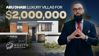 What 2 Million Dollars Can Buy You in Abu Dhabi | Saadiyat Island Luxury Villa Tour