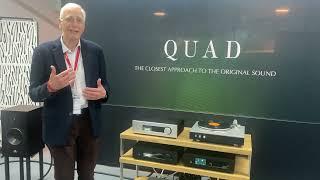 QUAD Platina - Interview with Peter Comeau on the new QUAD (HighEnd Munich 2023)