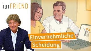 Scheidung: Einvernehmlich ist oftmals die bessere Variante!