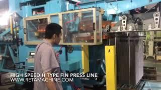 High Speed Fin Press Line