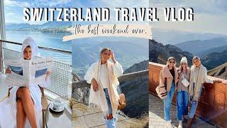 LUCERNE, SWITZERLAND TRAVEL VLOG || a weekend in the most beautiful place in the world