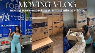 Moving Series Ep.1 | MOVING DAY! Unpacking, Organizing, Settling Into My New Home + More!