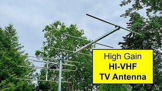 Hi-VHF TV Antenna from Stellar Labs - Testing and Review