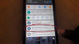 Internal Storage Running out Android