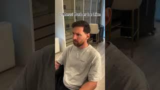 Lionel Messi Barber is a Ronaldo fan??