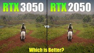 RTX 3050 Laptop vs RTX 2050 Laptop : Test in 6 Games in 2025