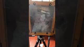 Shoot the nautilus shell with an 8x10 large format camera