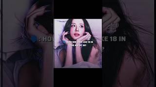 How Jisoo look ls 18 at the age of 30?  #jisoo #blackpink #kpop #blink