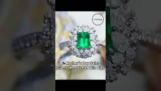 Mother’s Day Special!Jewelryay-New arrivals.18K Gold 0.69ct Natural Worton Emerald Ring#investment