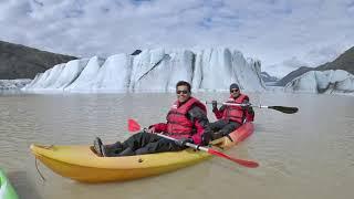 Glacier Kayak Adventure with Iceguide