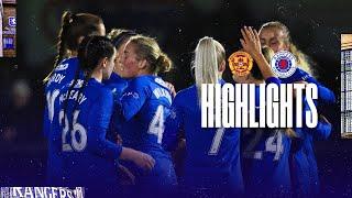 HIGHLIGHTS | Motherwell 1-8 Rangers Women | 09 Nov 2024