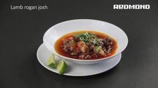 Lamb rogan josh cooked in REDMOND Smart Multicooker RMC-M4506E