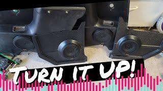 66 Mustang RetroSound Detroit M4 Stereo Install - Pt 2 Installing the Speakers