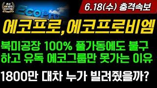 [2차전지] 에코프로,에코프로비엠 충격 진짜 소름돋네 북미공장 100% 풀가동에도 불구하고 유독 못가는 이유?1800만주 대차 누가 빌려줬을까? SK이노베이션 SK아이이테크놀로지